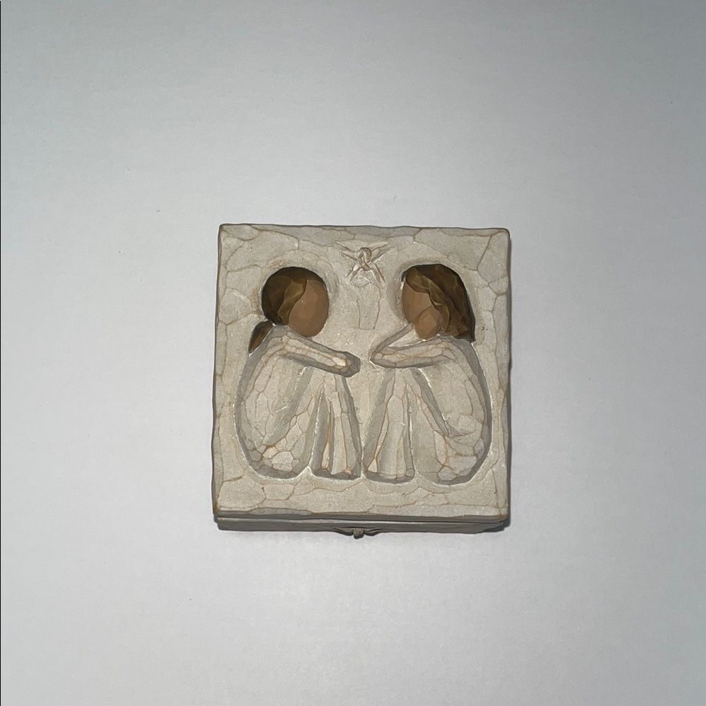 Willow Tree Susan Lordi Friendship, vintage keepsake box
